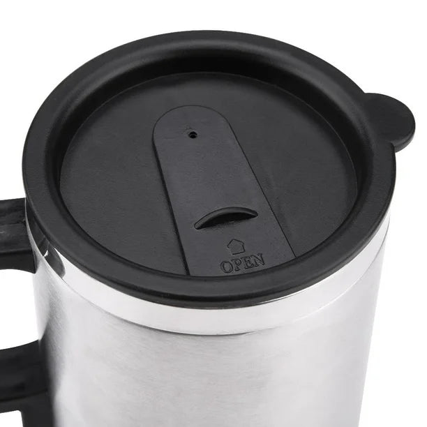 Tasse Chauffante Électrique en Acier